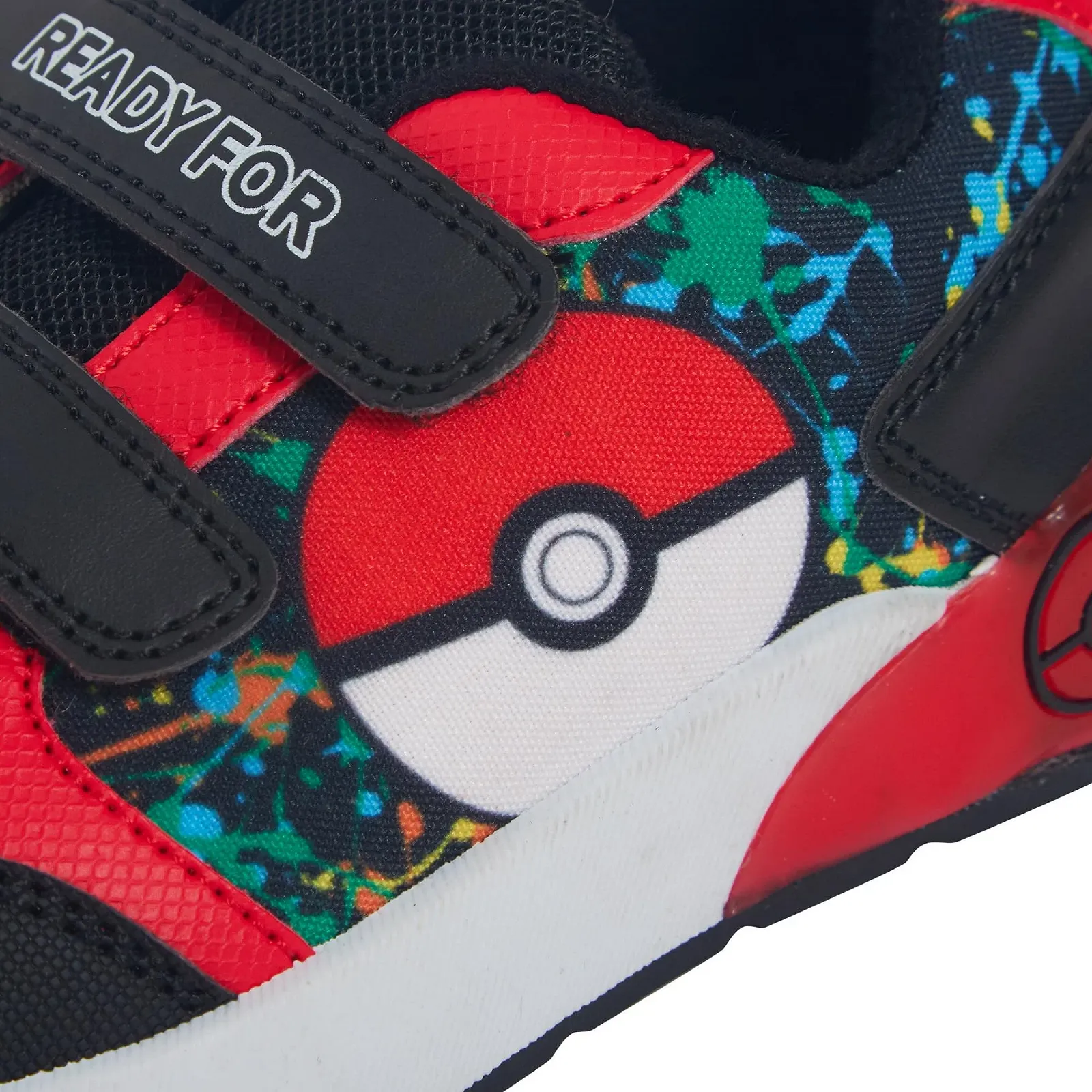 Кроссовки Pokemon Детские Pokeball Touch Fix LED Поворотные Сигнальные Спортивные с Подсветкой, фото №8