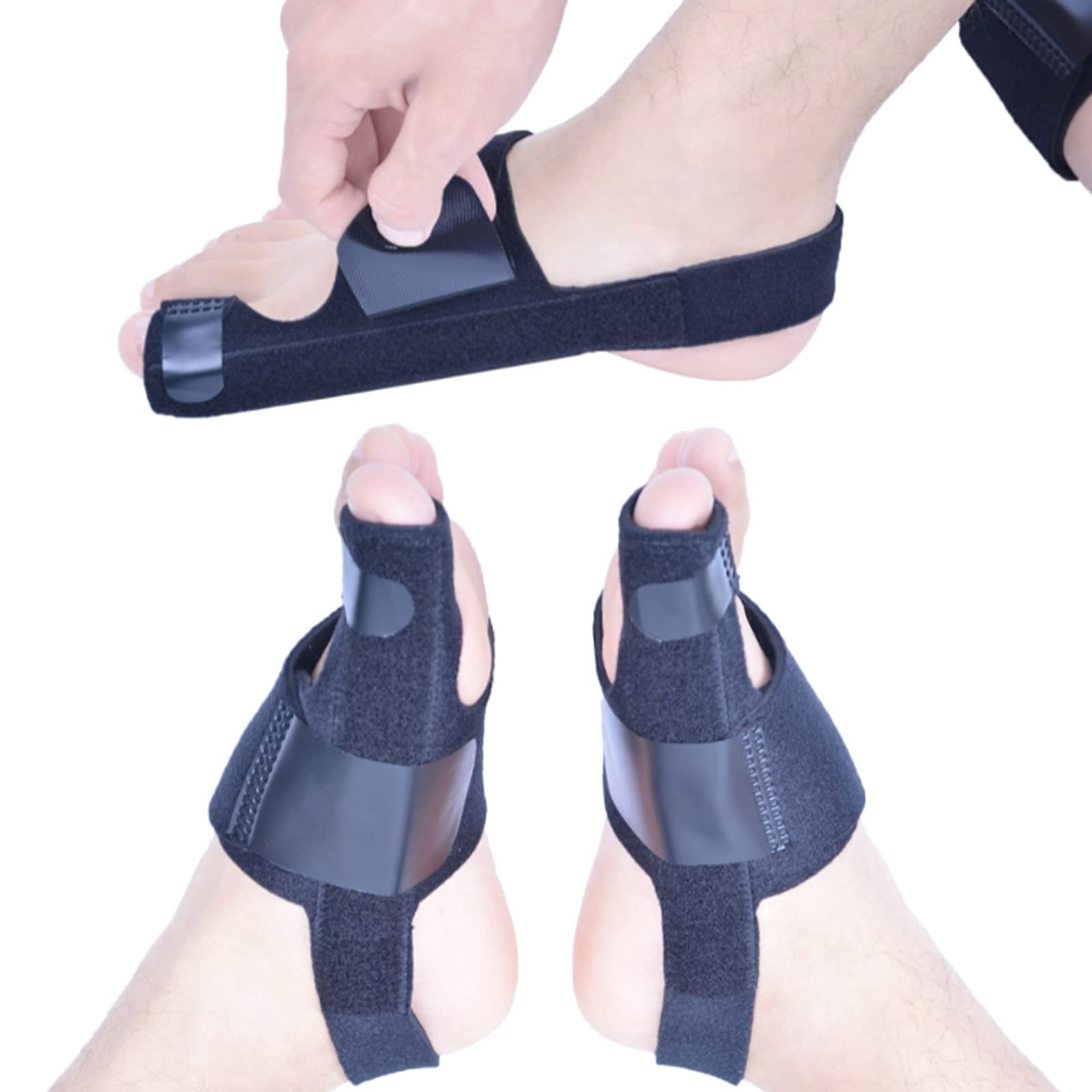 Коректор Hallux Valgus Pedic Великий Роздільник для Пальців Ніг, Зручна та Дихаюча Тканина, Синій, 1 Пара, фото №7