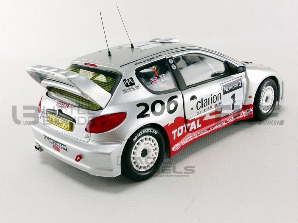 Автомобиль Sun Star Peugeot 206 WRC Ралли 1:18, фото №7 Автомобиль Sun Star Peugeot 206 WRC Ралли 1:18, фото №7