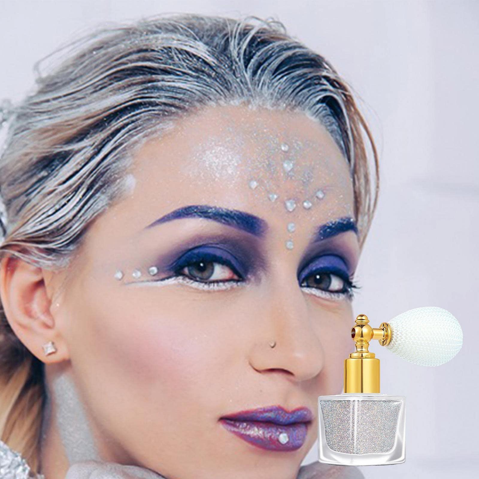 Спрей Povanjer Glitter Shimmering Face для лица и тела, фото №3