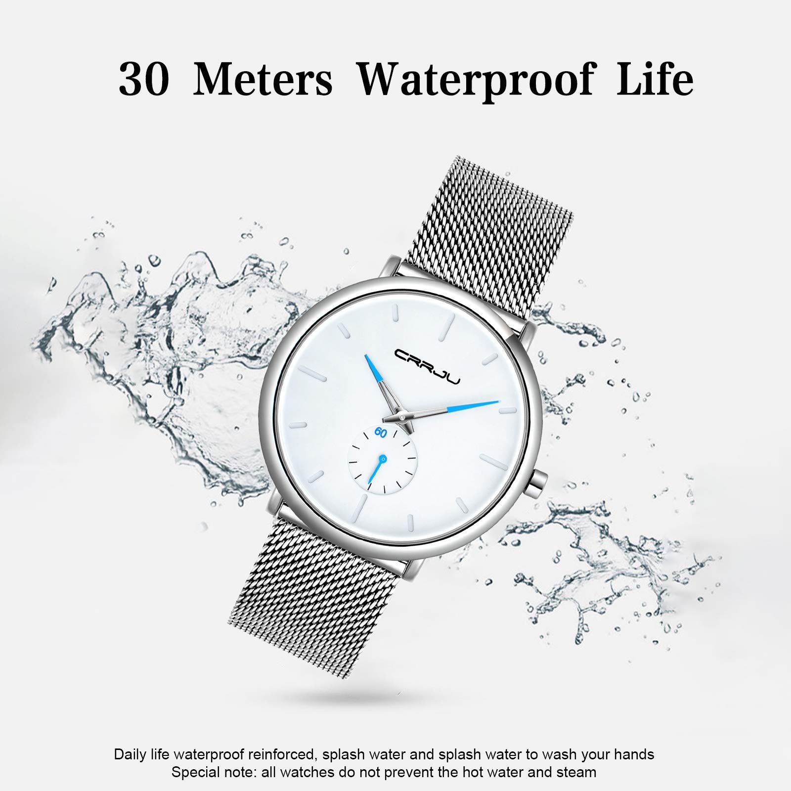 Годинник SUPBRO Чоловічий Нержавіюча сталь Водонепроникний Мінімалістичний Аналоговий Діловий Надтонкий, фото №5 Годинник SUPBRO Чоловічий Нержавіюча сталь Водонепроникний Мінімалістичний Аналоговий Діловий Надтонкий, фото №5