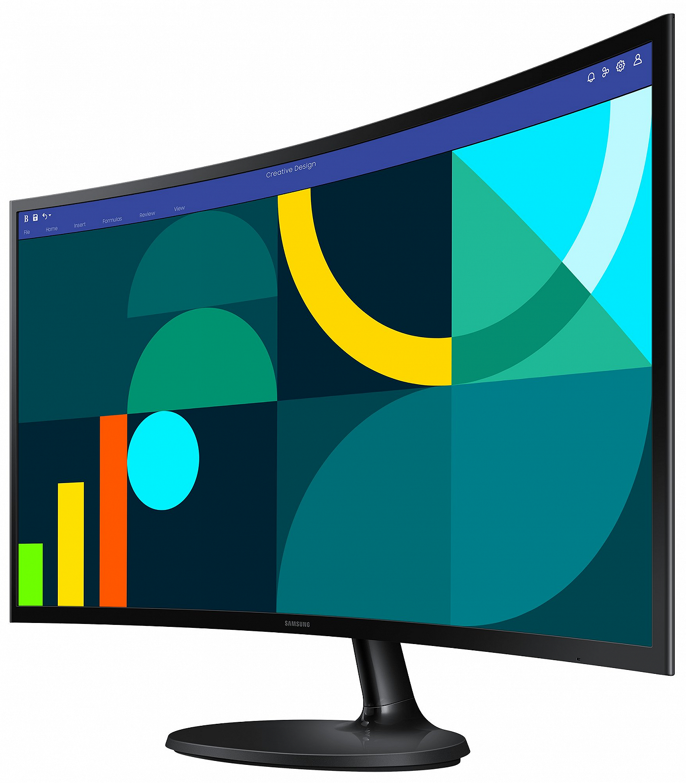 Монітор 27" Samsung S36GD Full HD VA 100 Гц, фото №3