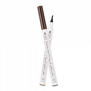 Олівець для брів Retractable Pencil Freckles Makeup Пен з обох сторін з висувним олівцем для брів Водостійкий Веганська формула Гель для брів Довготривалі волокна для щільного кольору - Фото 1