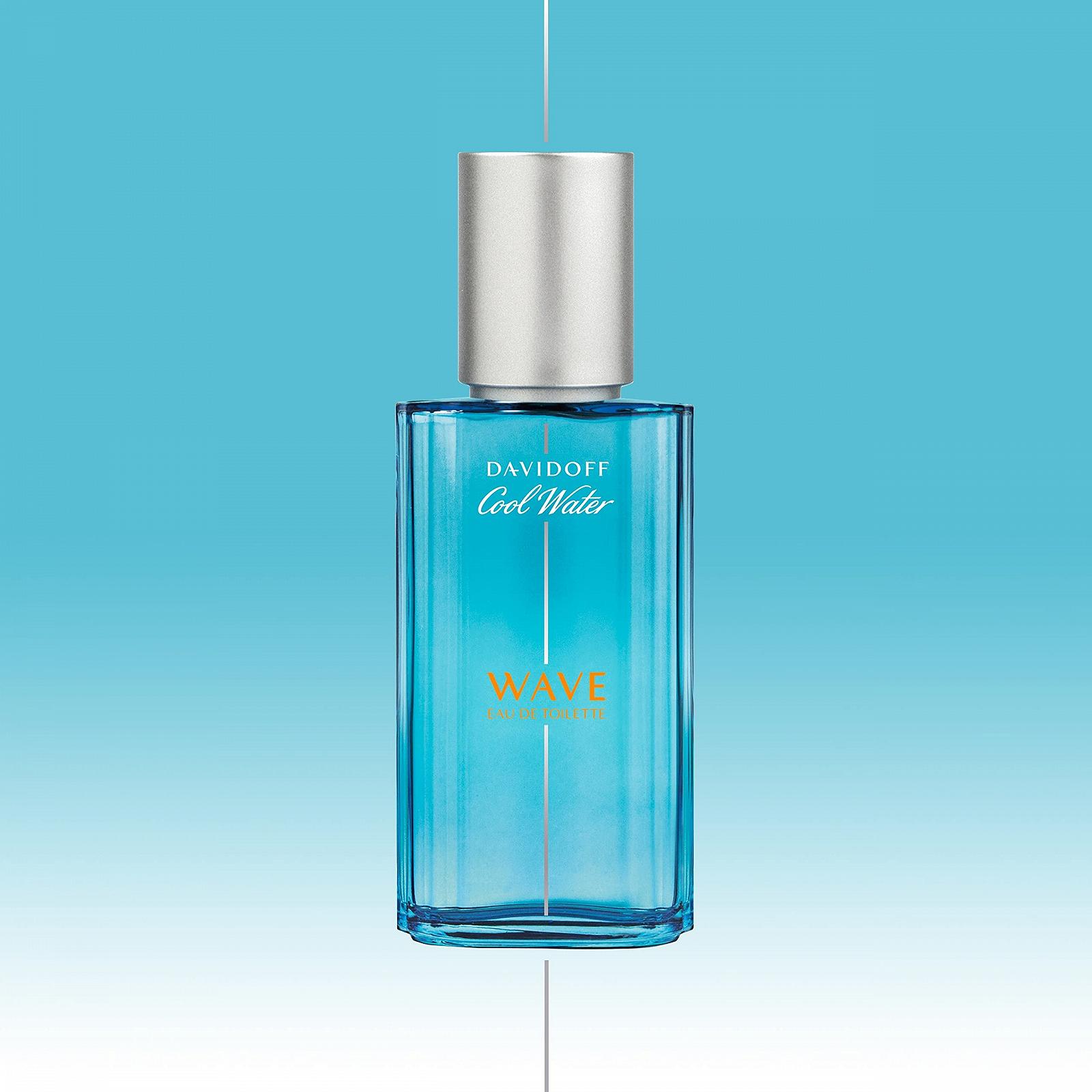 Туалетная вода DAVIDOFF Cool Water Wave Man, свежий древесный аромат для мужчин, 40мл, фото №7