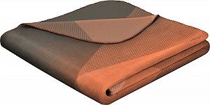 Плед Biederlack Trend Circular Bronze 150 x 200 см - Фото 1