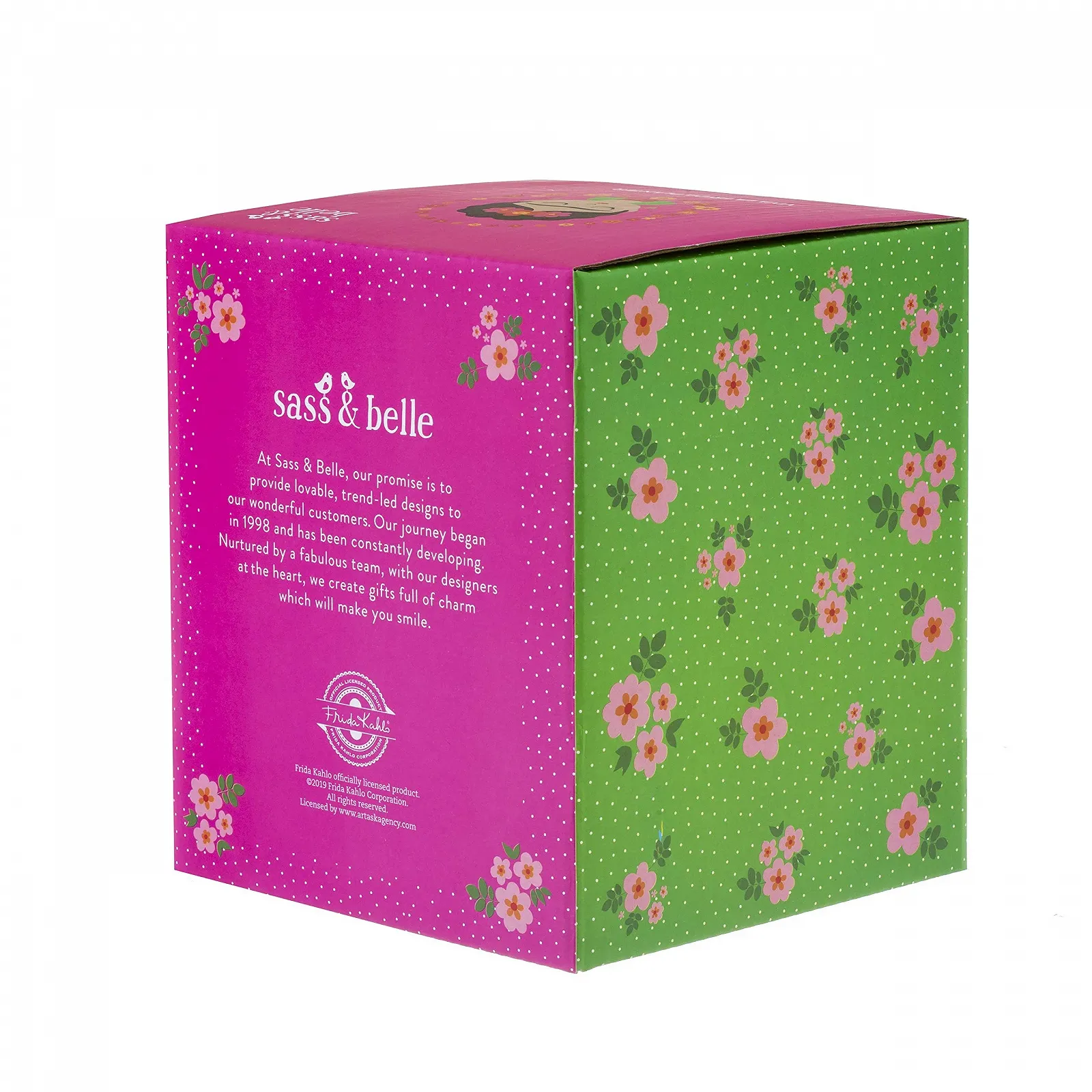 Квітковий горщик Sass & Belle Frida Kahlo XDC337 11.7 x 14 см, різнокольоровий, фото №5