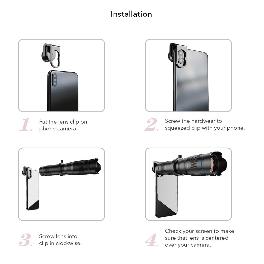 Монокуляр Spacmirrors 28-Fach Teleskop-Zoomobjektiv Monokular, фото №6 Монокуляр Spacmirrors 28-Fach Teleskop-Zoomobjektiv Monokular, фото №6
