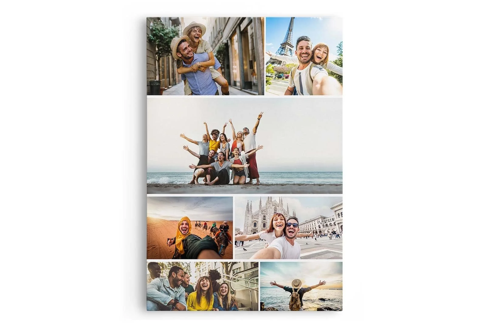 Картина на полотні Paul Sinus Collage індивідуальна з вашим фото різні розміри, фото №1