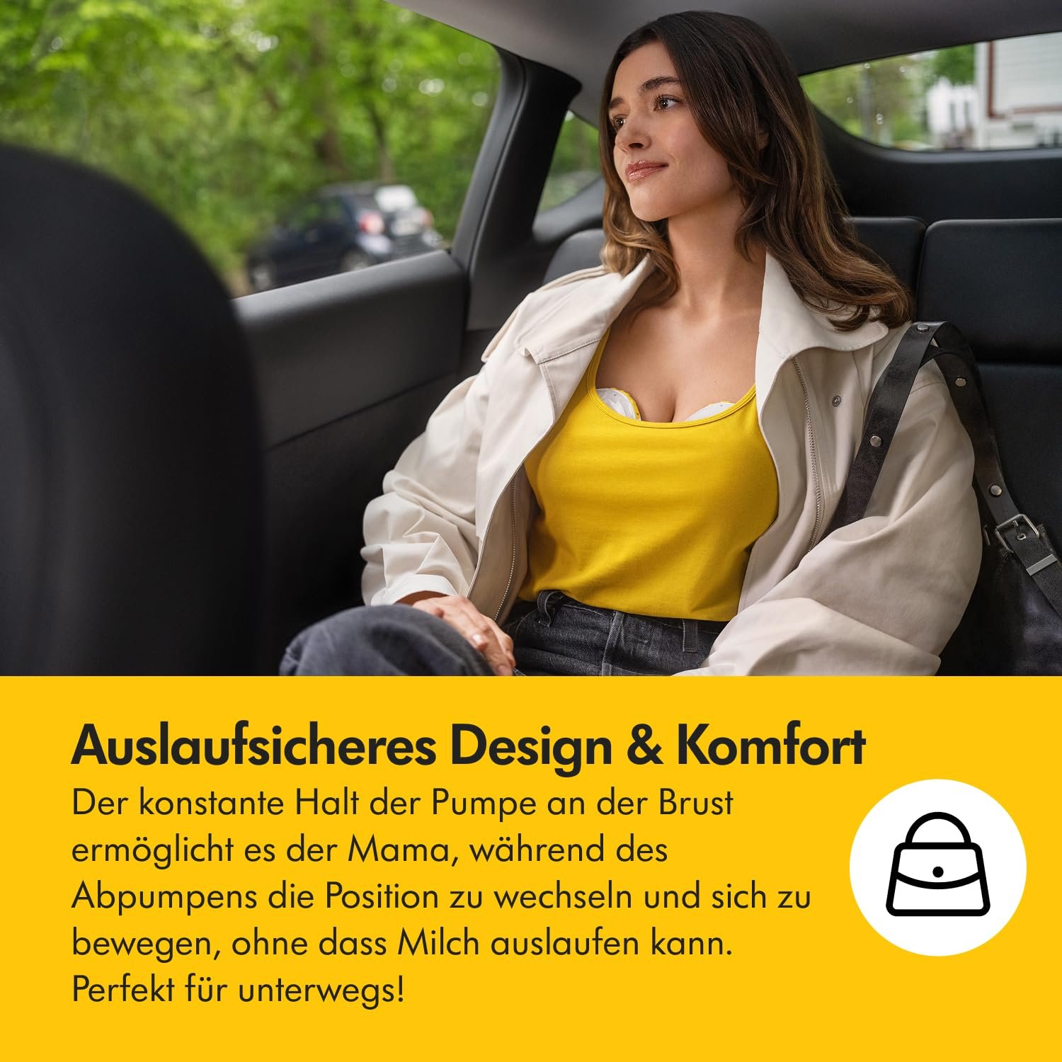 Молокоотсос двойной Medela Magic InBra портативный с FluidFeel Technology, App Connectivity, Sensor Control, фото №13