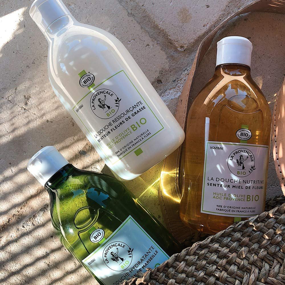 Гель для душу La Provençale La Douche Feather Fragrance Greasy Flowers 500 мл 1 шт., фото №3