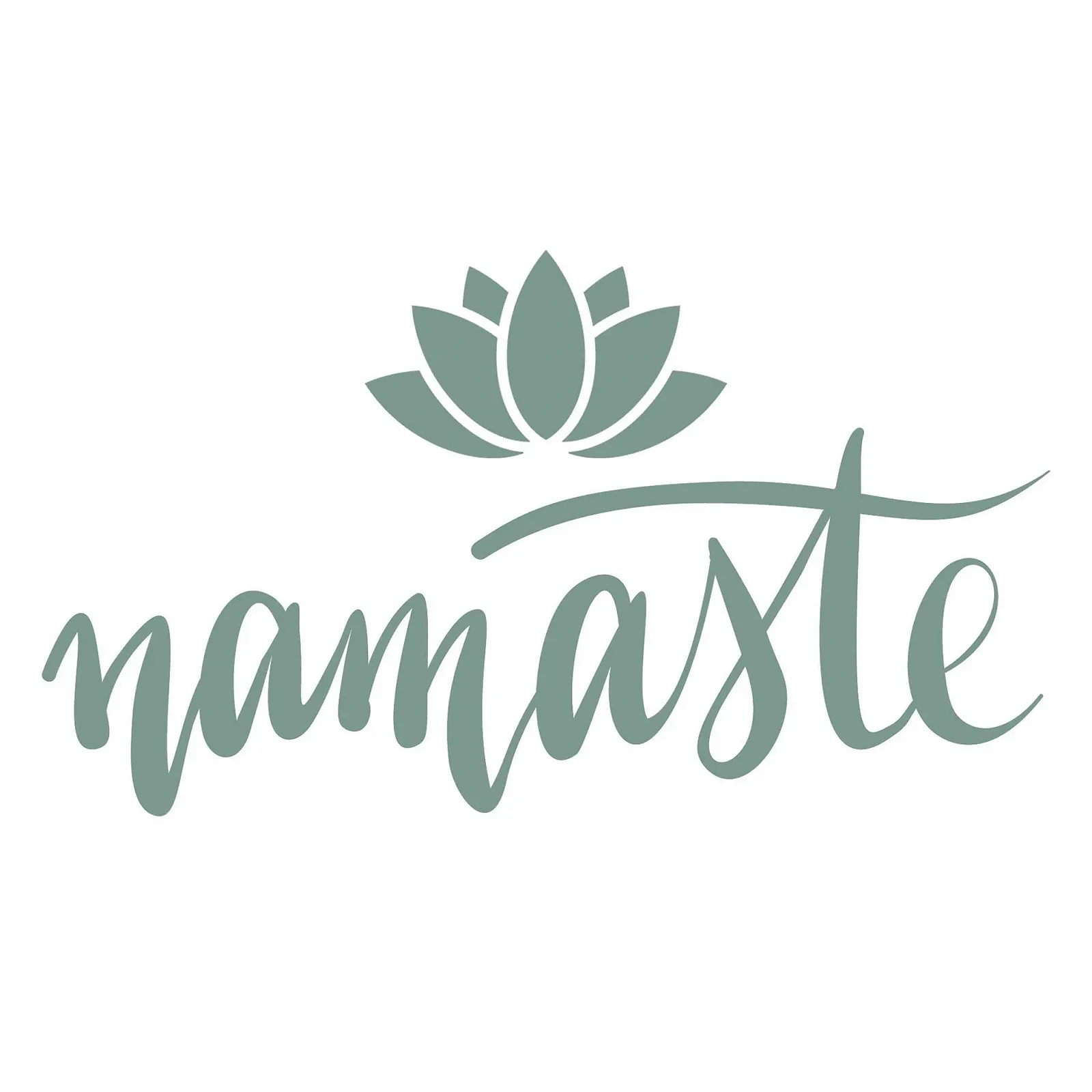 Наклейка на стіну Wandkind NAMASTE з квіткою лотоса Мандала Сіра 100 x 56 см, фото №3 Наклейка на стіну Wandkind NAMASTE з квіткою лотоса Мандала Сіра 100 x 56 см, фото №3