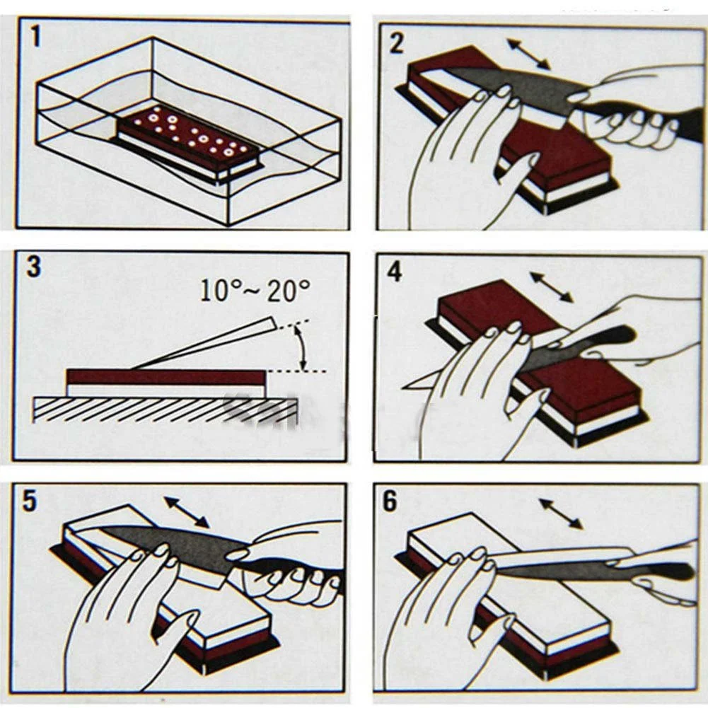 Набір точильних каменів 240#-10000# 8 шт., фото №7