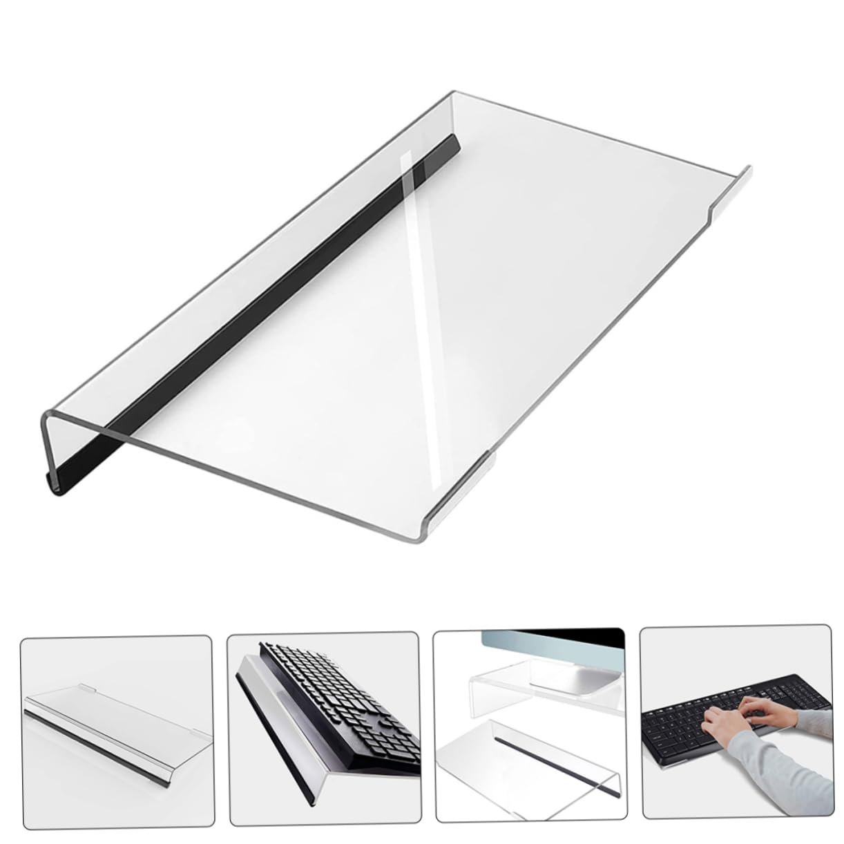 Підставка для клавіатури Gadpiparty, 2 шт., похила, нековзна, ергономічний дизайн для покращеного комфорту набору тексту та стабільної підтримки, фото №9 Підставка для клавіатури Gadpiparty, 2 шт., похила, нековзна, ергономічний дизайн для покращеного комфорту набору тексту та стабільної підтримки, фото №9