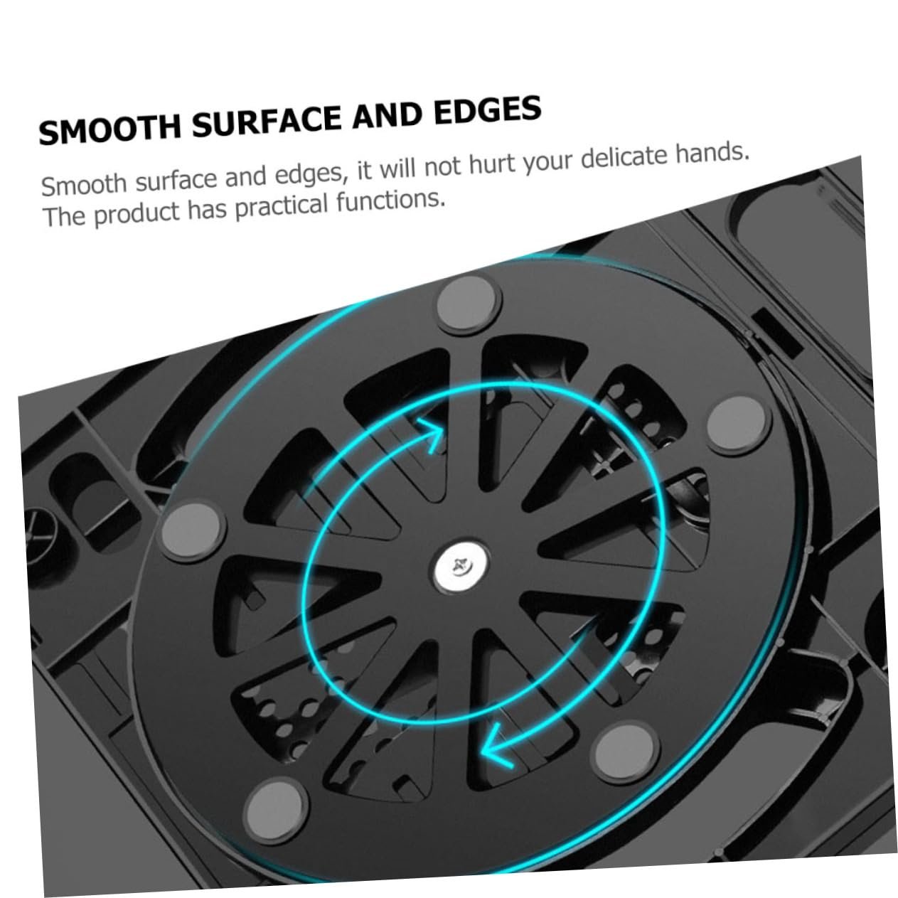 Подставка для ноутбука Veemoon Регулируемая с охлаждением Складная Подставка для планшета и ноутбука Портативная и компактная для дома, офиса и путешествий, фото №3