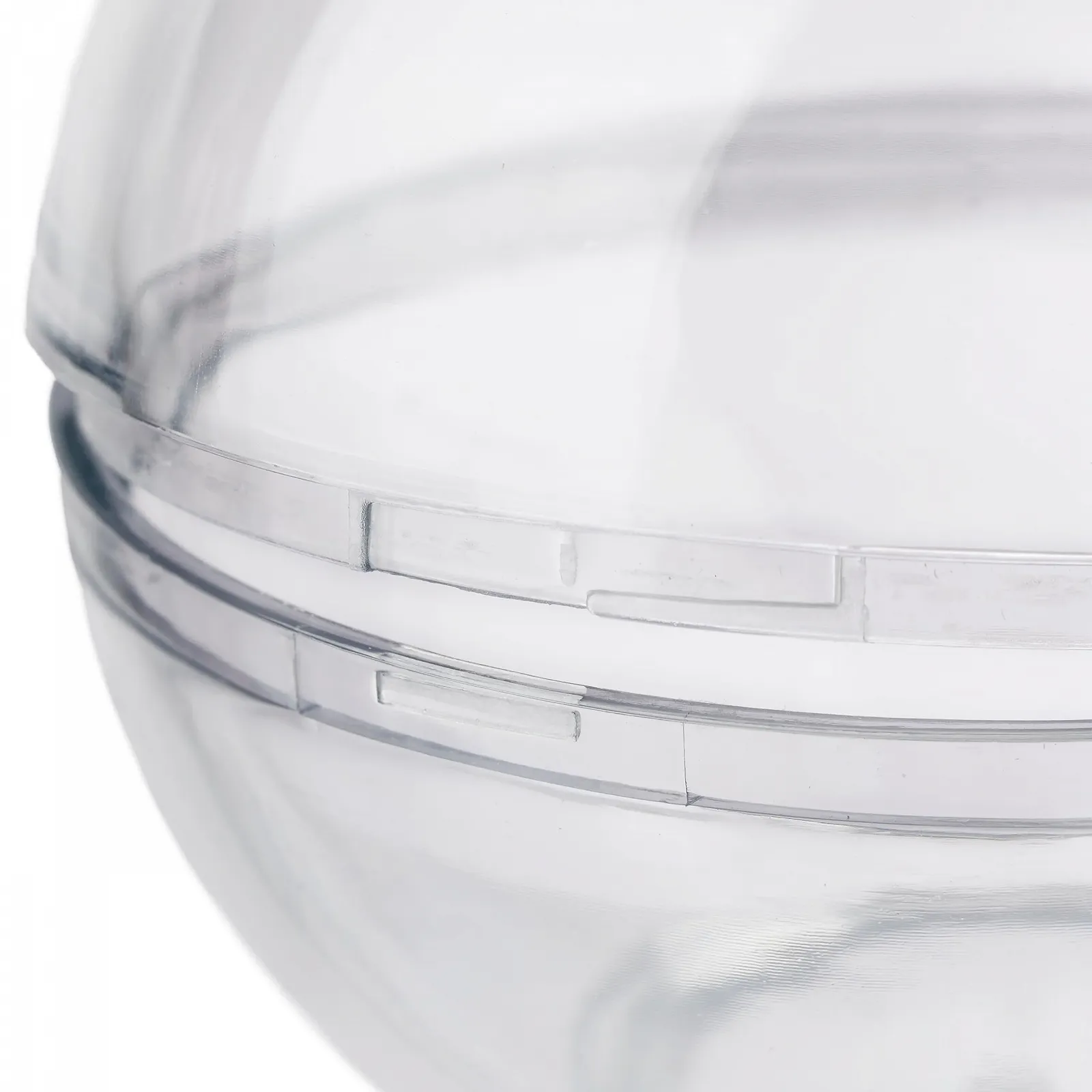 Контейнери-кулі для зберігання Relaxdays Набір 6 шт. Ø 7 та 9 cm Прозорий, фото №6