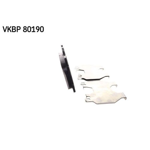 Комплект тормозных колодок SKF VKBP 80190 для MERCEDES-BENZ, передний мост, фото №4