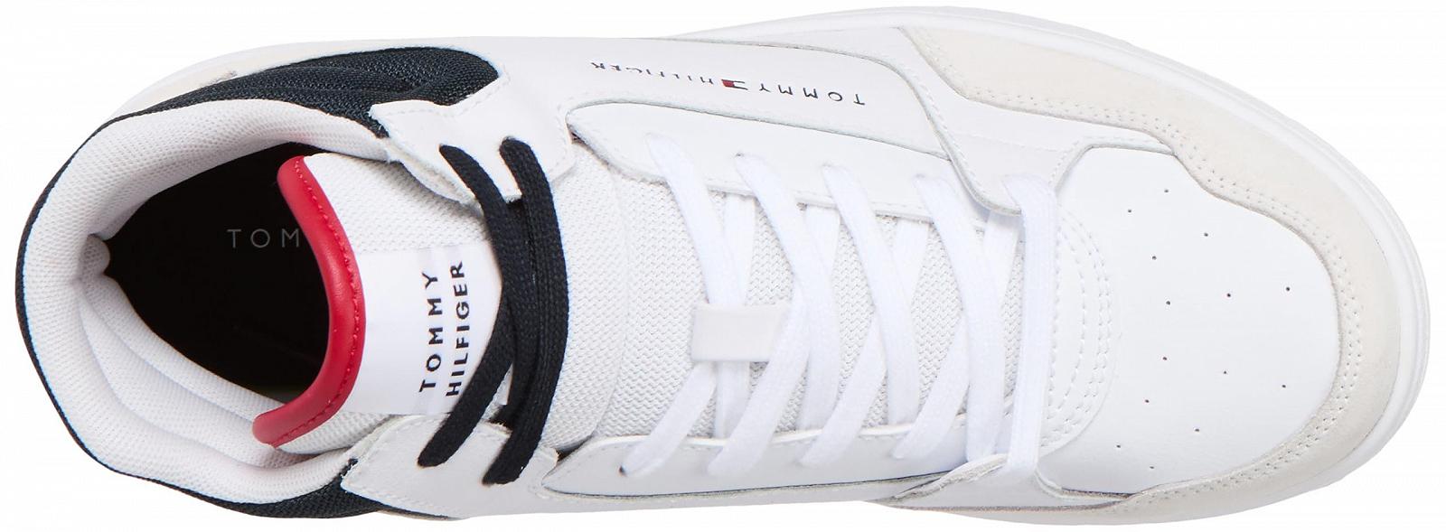 Кроссовки Tommy Hilfiger Th Basket Core Midcut LTH Cupsole, фото №2 Кроссовки Tommy Hilfiger Th Basket Core Midcut LTH Cupsole, фото №2