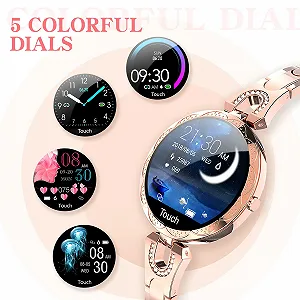 Смарт-годинник Findtime Жіночий Сталевий Водонепроникний Золотий synthetic.ua - Фото 1