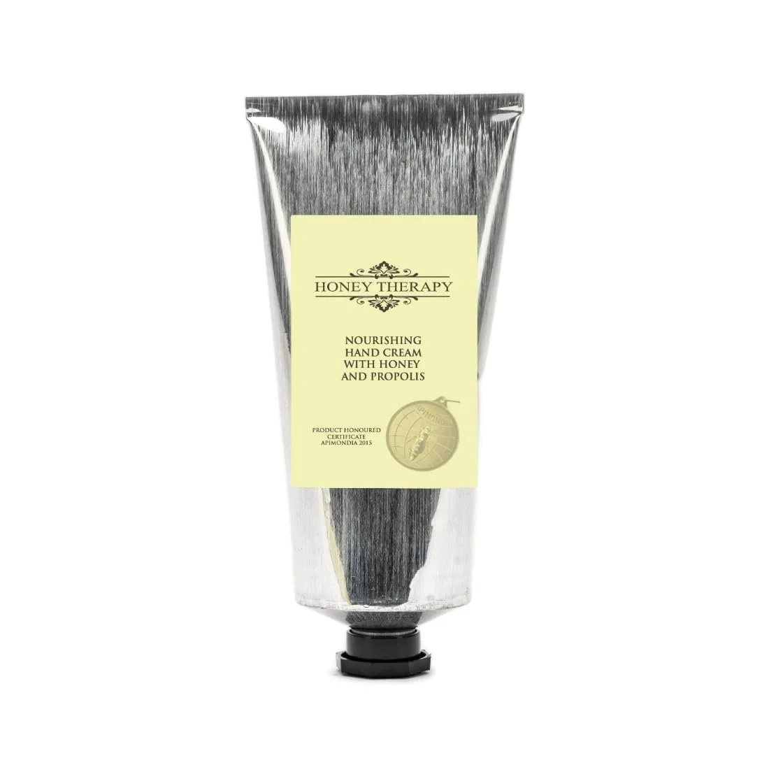 Крем для рук з медом і прополісом 70 мл для сухої, потрісканої та чутливої шкіри, живильний крем для рук, фото №1