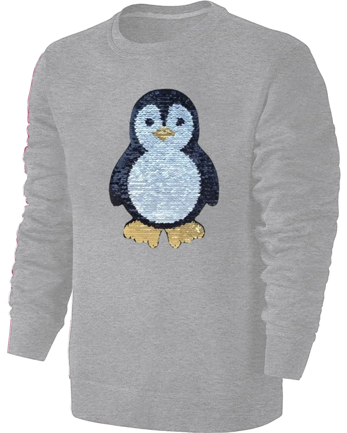 Толстовка Blackshirt Company Дитяча з пінгвіном, двосторонні паєтки, фото №1 Толстовка Blackshirt Company Дитяча з пінгвіном, двосторонні паєтки, фото №1