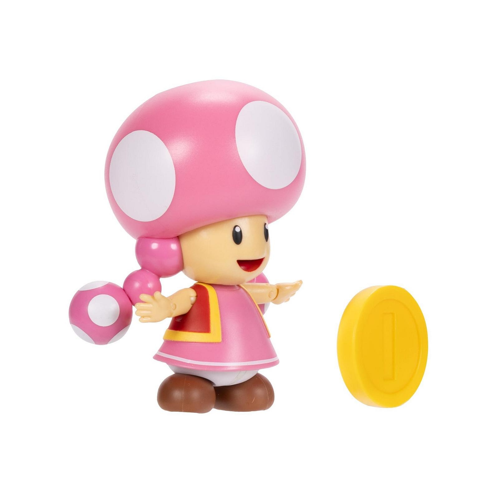 Фігурка Super Mario Тоадетта з монетою, 10 см, фото №4