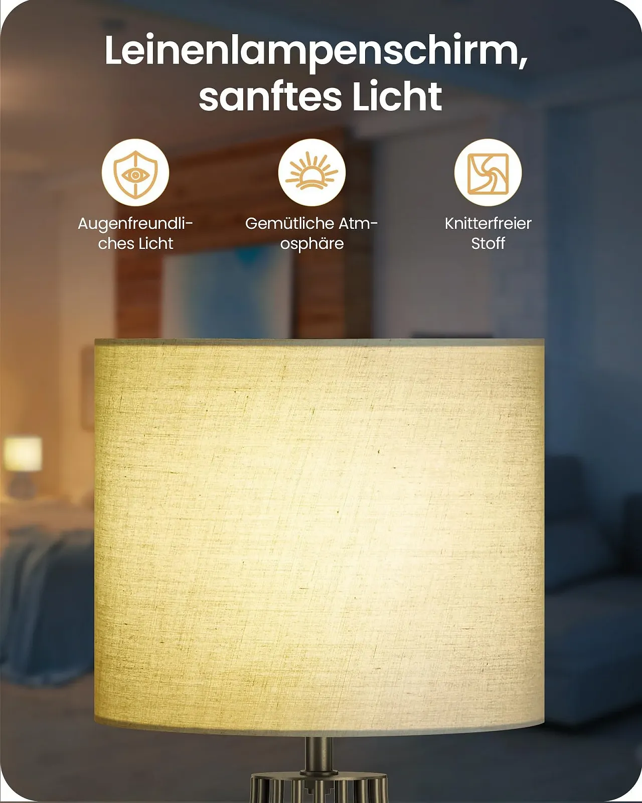 Настільна лампа ZJ10TLD05 лофт E27 з кабелем та LED лампою зелений чорний, фото №3