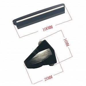 Направляюча кліпса для кута заточування ножа NUOBESTY ручна керамічні вставки чорна synthetic.ua - Фото 1