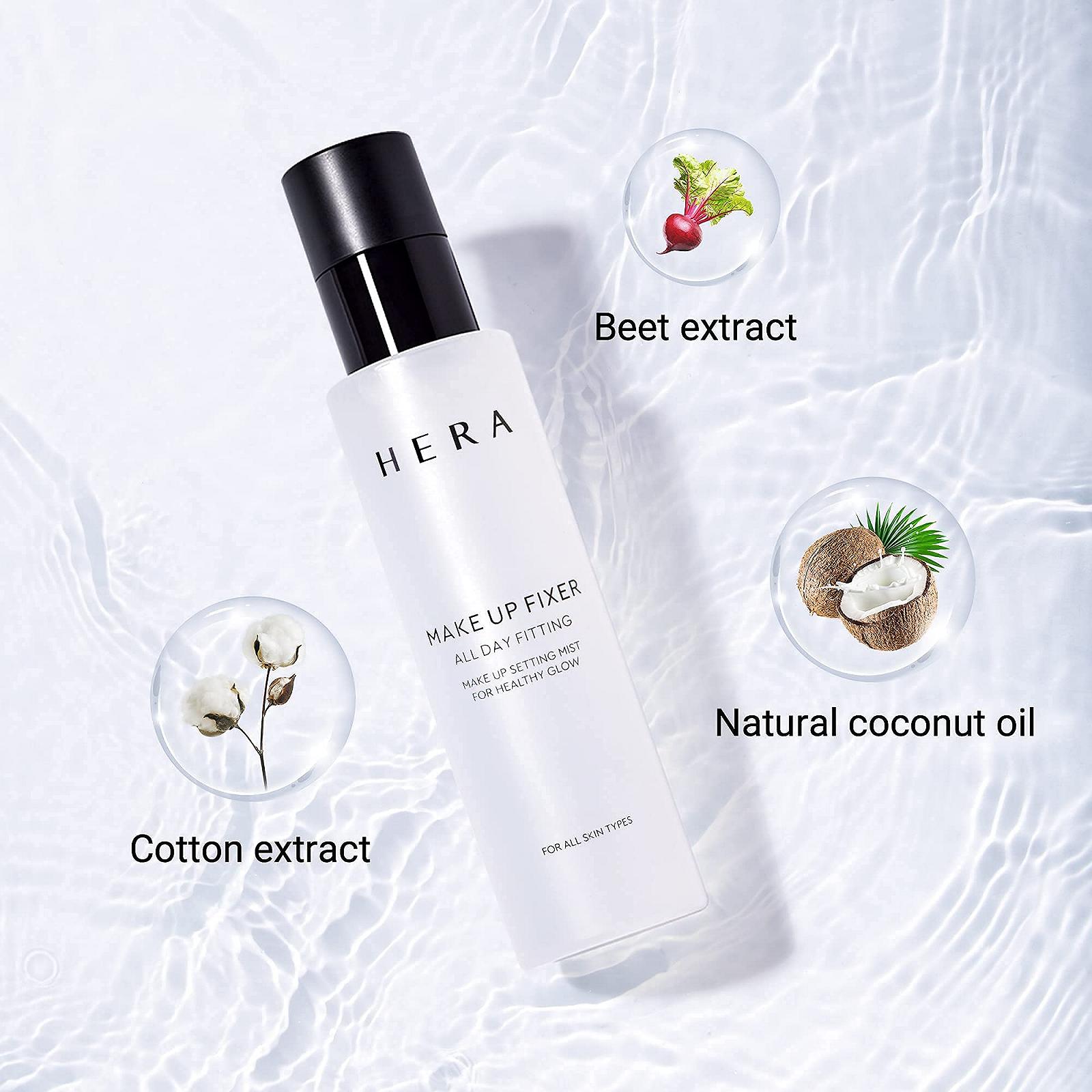 Спрей Amorepacific HERA Makeup Fixer Зволожуючий Блиск та Натуральна Рослинна Формула Для всіх типів шкіри 110 мл, фото №4