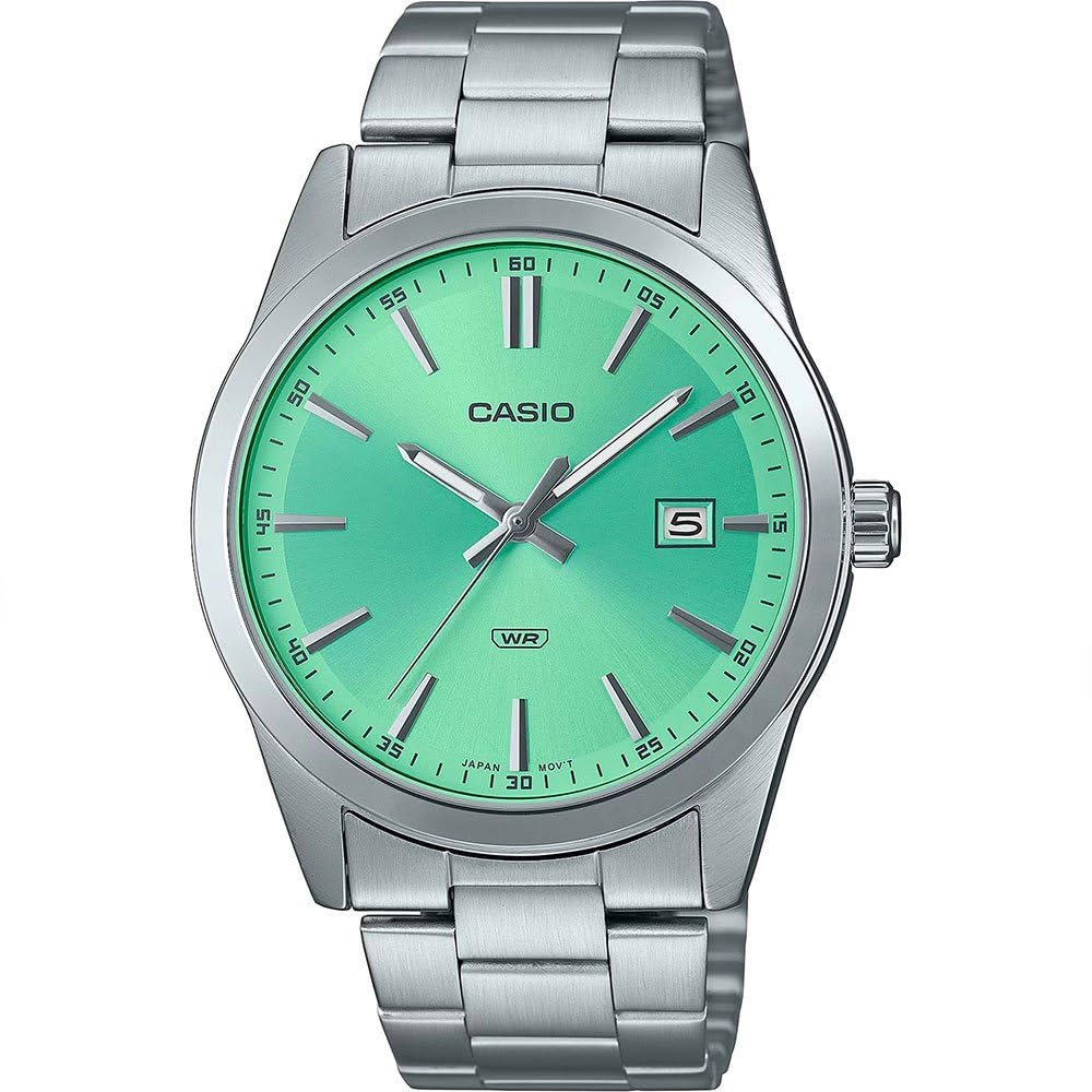 Годинник Casio Чоловічий MTP-VD02B-1EUDF Чорний циферблат, фото №1