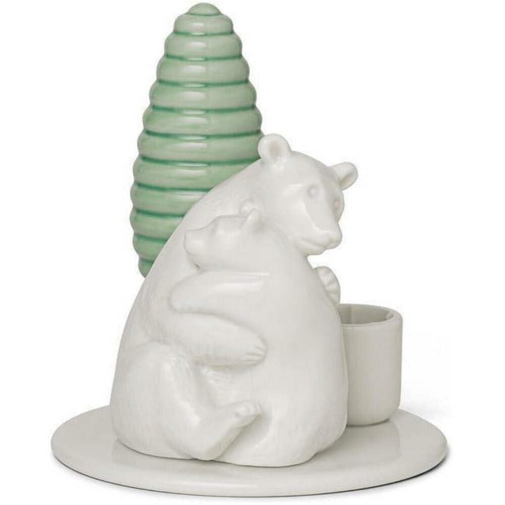 Подсвечник Dottir Nordic Design Winter Stories Bear Hug Фарфор 11.9 x 11 см, фото №1 Подсвечник Dottir Nordic Design Winter Stories Bear Hug Фарфор 11.9 x 11 см, фото №1