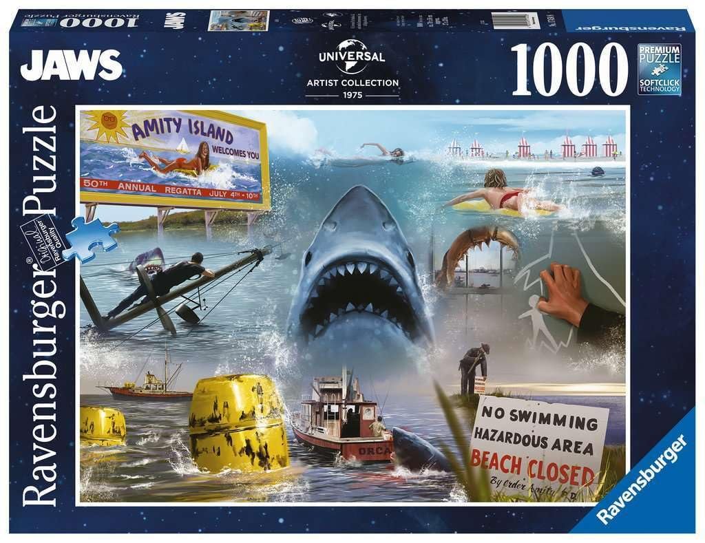 Пазл Ravensburger Universal Vault 17450 Челюсти 1000 элементов, фото №1