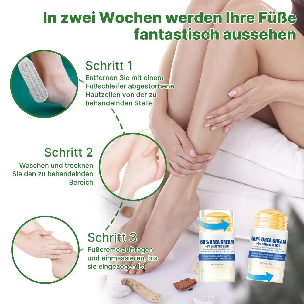 Набор кремов для ног Holoras 60% Urea Salicylic Acid 3 шт с 2 терками, фото №7 Набор кремов для ног Holoras 60% Urea Salicylic Acid 3 шт с 2 терками, фото №7