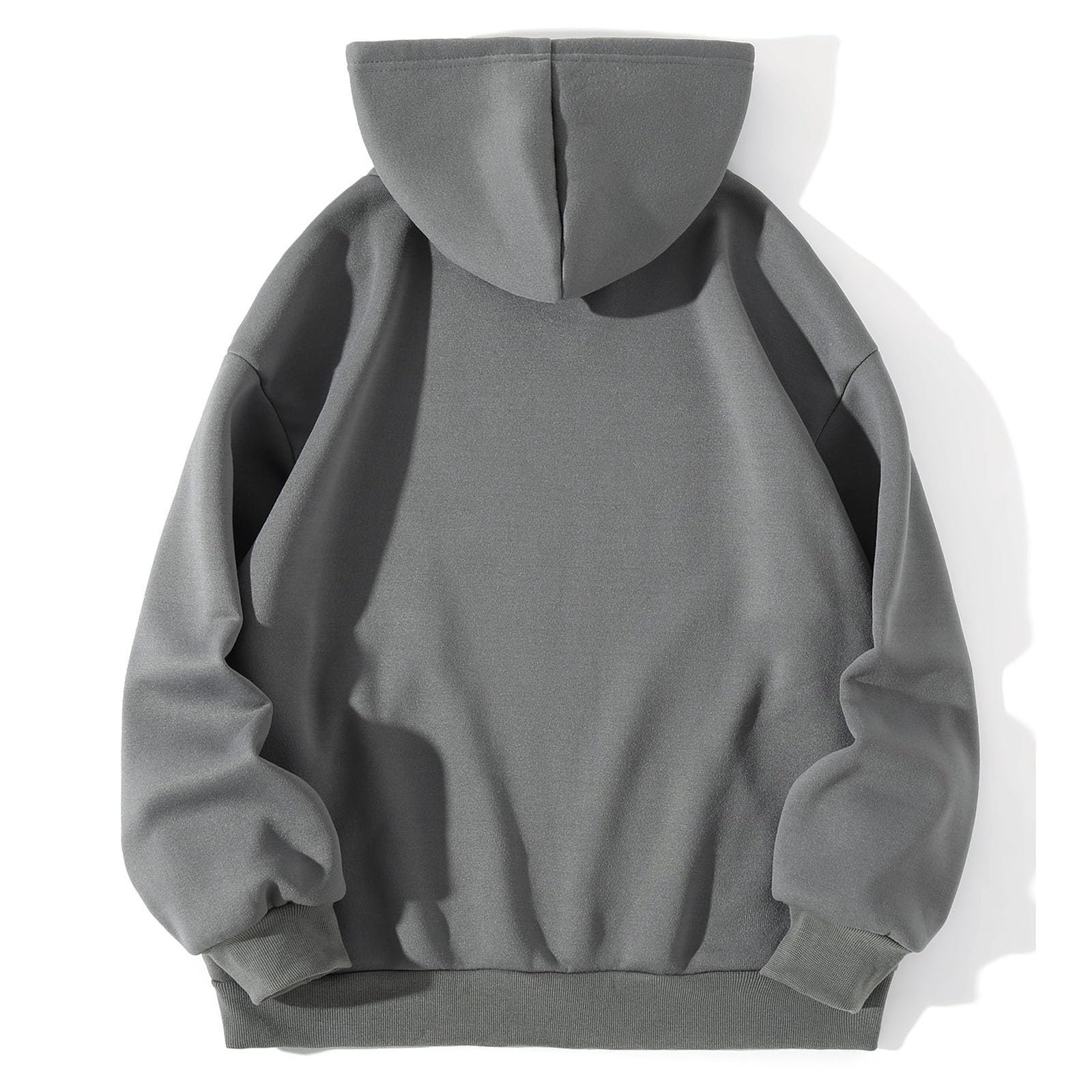 Худи Generisch LOS Angeles Женский Y2K Буквы Принт Crew Neck Пуловер с капюшоном на шнурке Streetwear Повседневный Свободный с карманами Топ с длинными рукавами Осенний, фото №5