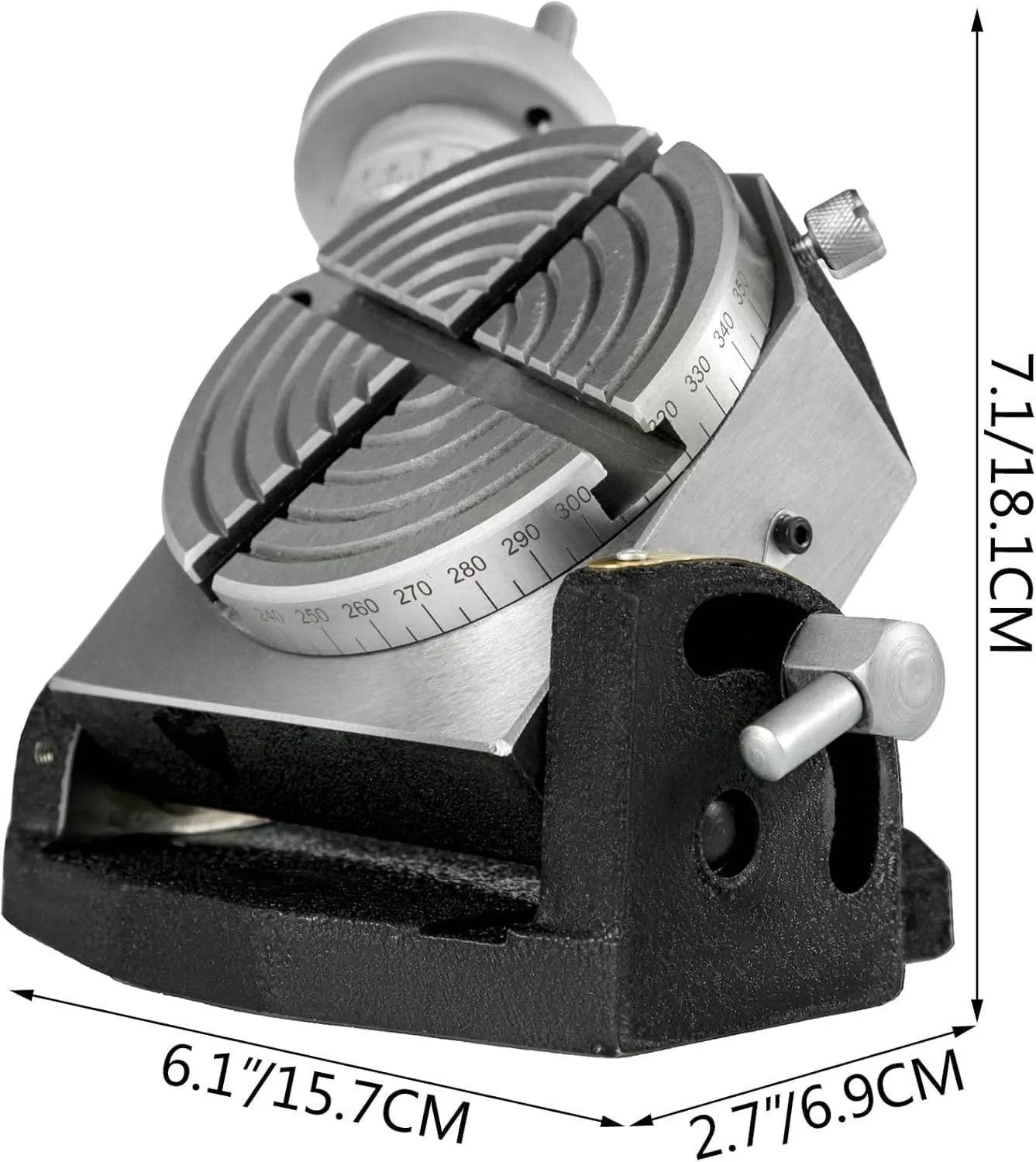 Поворотный стол Vevor HV-4-4R Silver, фото №8 Поворотный стол Vevor HV-4-4R Silver, фото №8