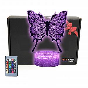 Купити Марзіус 3D LED Нічник Метелик 16 Кольорів - Фото 1 Марзіус 3D LED Нічник Метелик 16 Кольорів - Фото 1