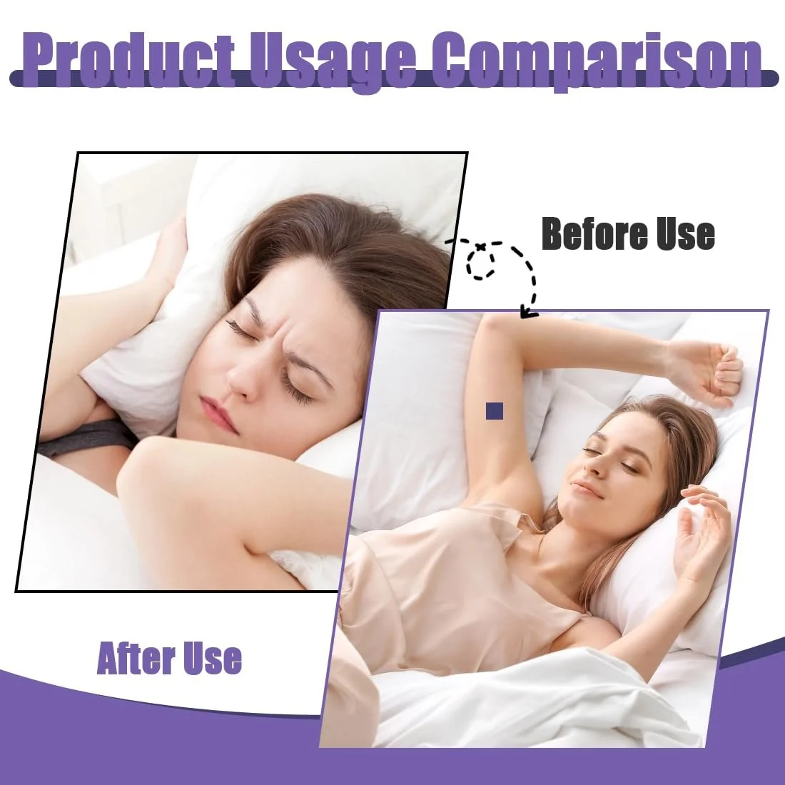 Пластирі для сну, 48 шт, натуральні, фото №3