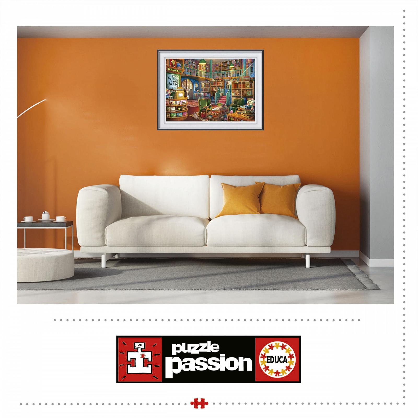 Пазл Educa Bookshelf 1000 элементов 68 x 48 см, фото №4 Пазл Educa Bookshelf 1000 элементов 68 x 48 см, фото №4