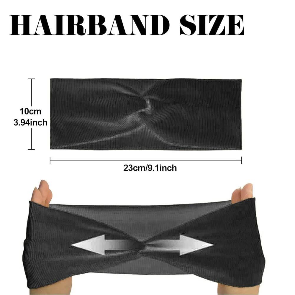 Повязка на голову Эластичная широкая, фото №4