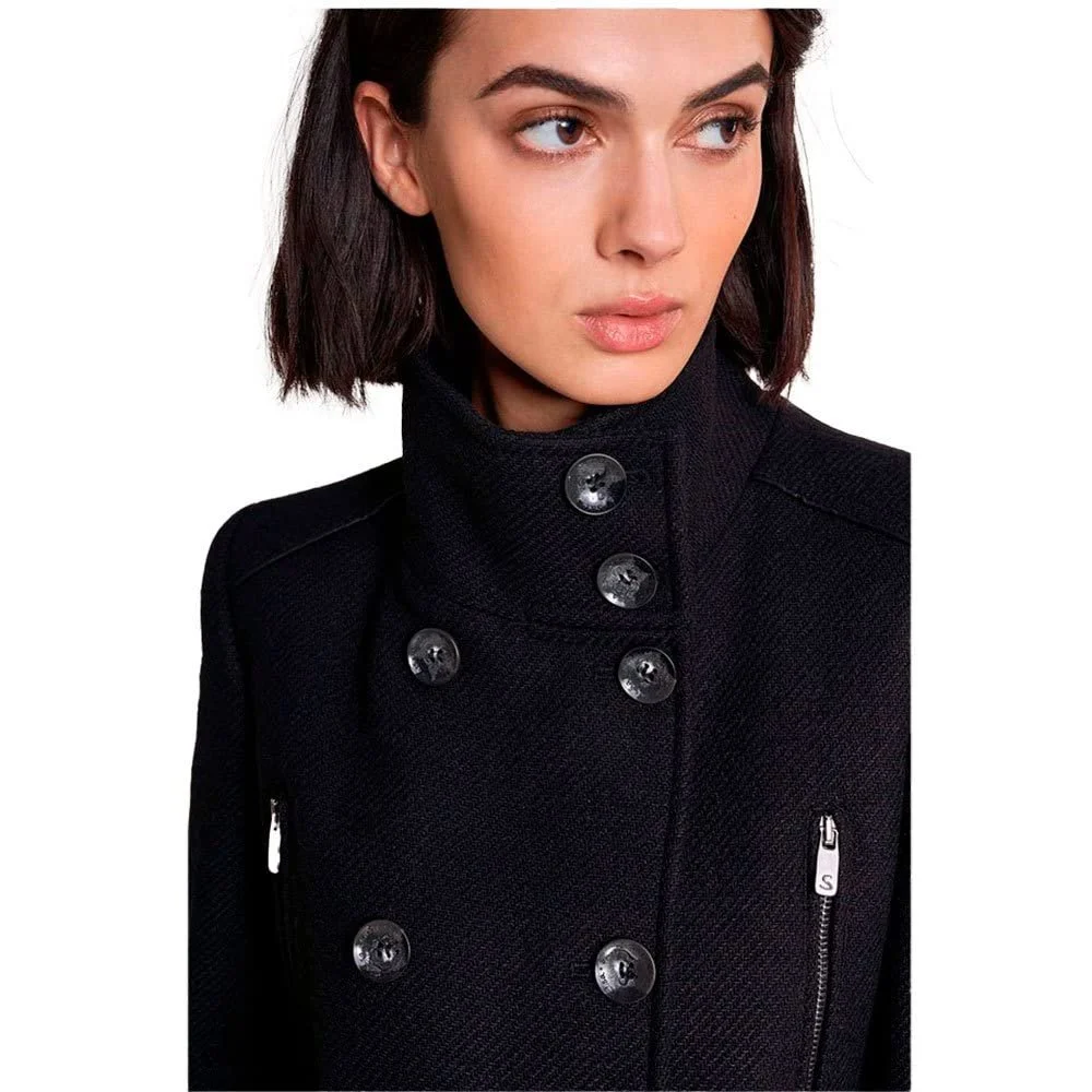 Куртка Salsa Grace Довгий Трикотажний З Деталями, фото №4