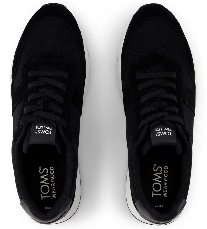 Кроссовки TOMS Trvl Lite Retro / EU 45 / Черные, фото №4 Кроссовки TOMS Trvl Lite Retro / EU 45 / Черные, фото №4