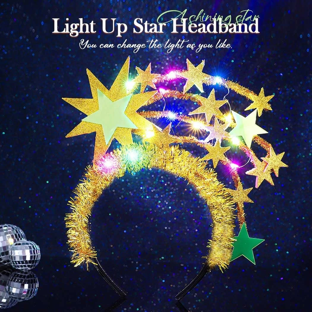 Обруч на голову Зірка, що світиться Zoestar, фото №2