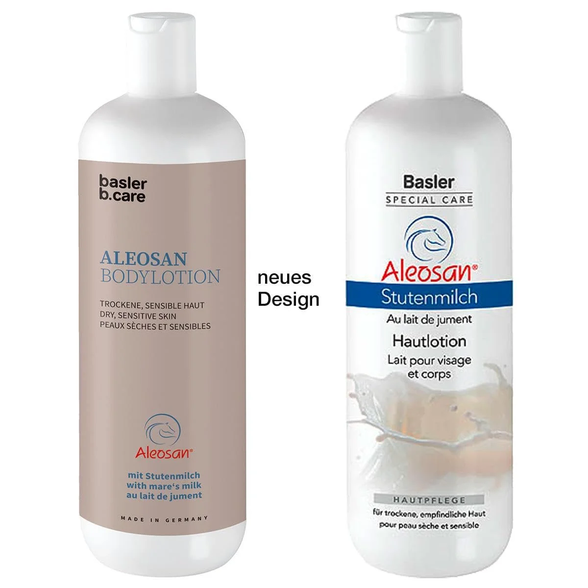 Лосьйон для тіла Basler Aleosan Кінське Молоко Пляшка 500 мл, фото №2