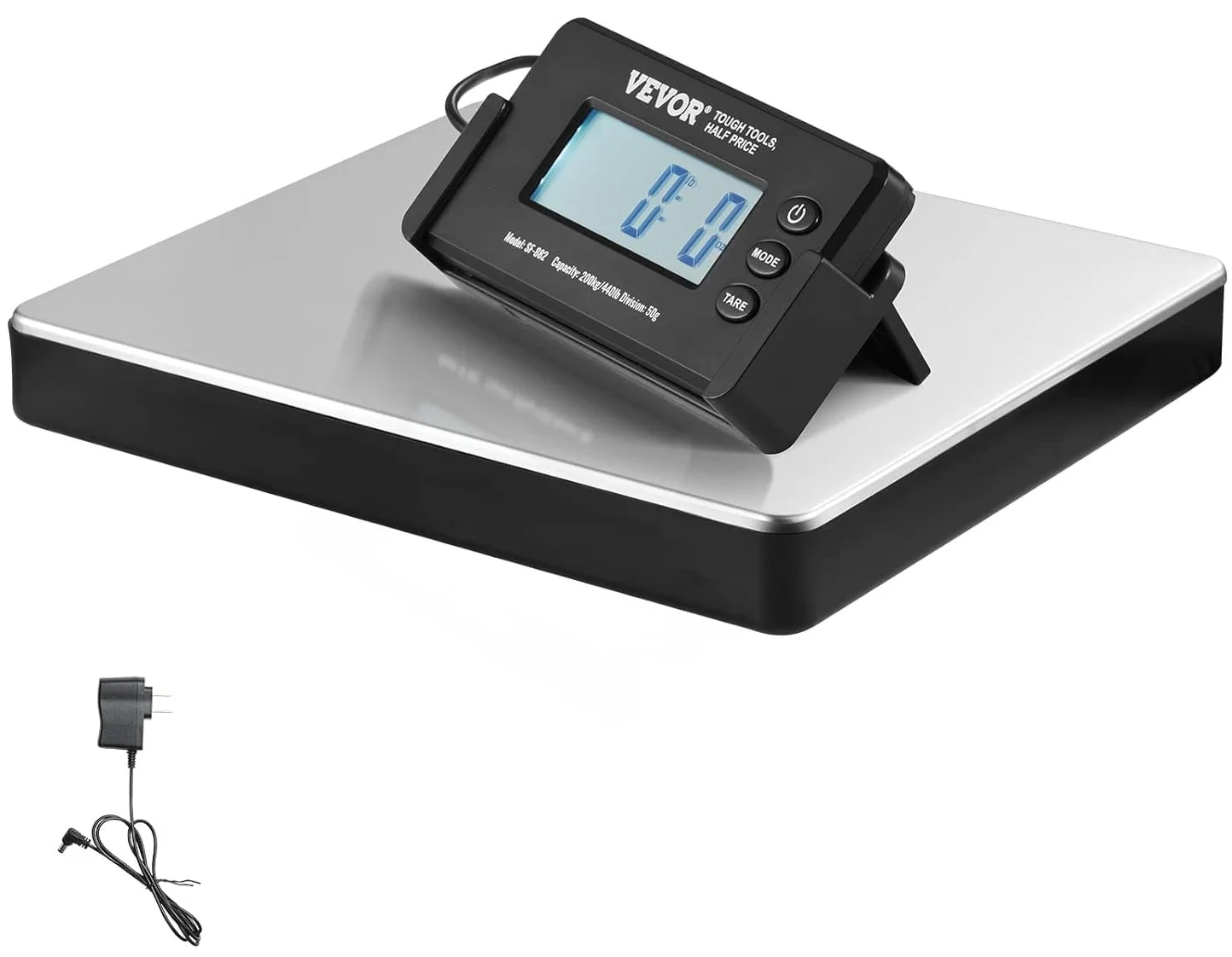 Цифровые почтовые весы VEVOR SF-808 Silver/Black, фото №2