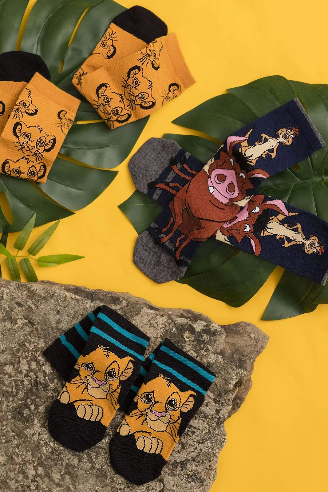 Шкарпетки Disney The Lion King Бавовняні Жіночі Набір 3 пари, фото №2 Шкарпетки Disney The Lion King Бавовняні Жіночі Набір 3 пари, фото №2