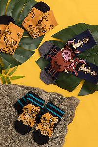 Носки Disney The Lion King Хлопковые Женские Набор 3 пары synthetic.ua - Фото 1