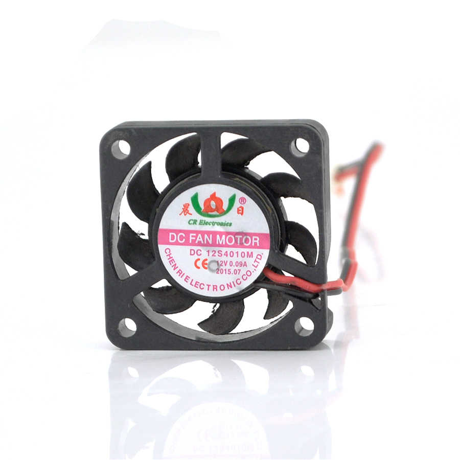 Кулер корпусний Merlion FAN MOTOR 4010 40x40x10mm 2pin 12V 0.09A, фото №1
