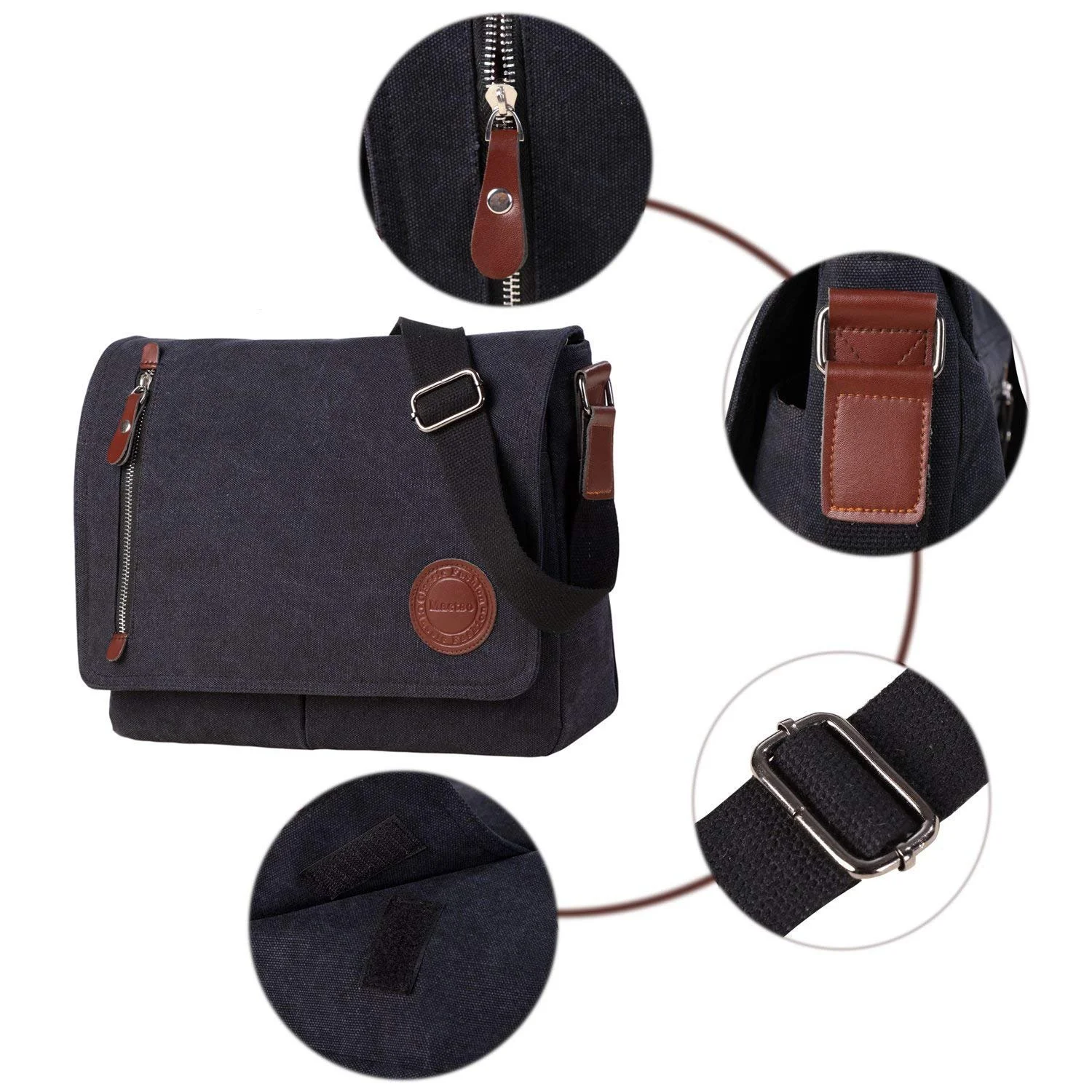 Сумка для ноутбука 14 дюймів (35,6 см) Leinen Vintage 36,8 x 7,6 x 29 см, фото №4 Сумка для ноутбука 14 дюймів (35,6 см) Leinen Vintage 36,8 x 7,6 x 29 см, фото №4