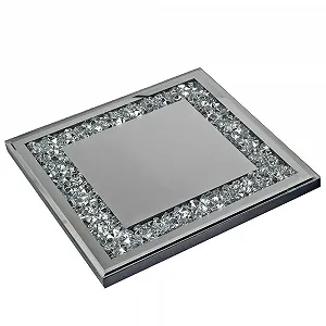 Купить Декоративный поднос Зеркало Formano Камни - Фото 1 Декоративный поднос Зеркало Formano Камни - Фото 1