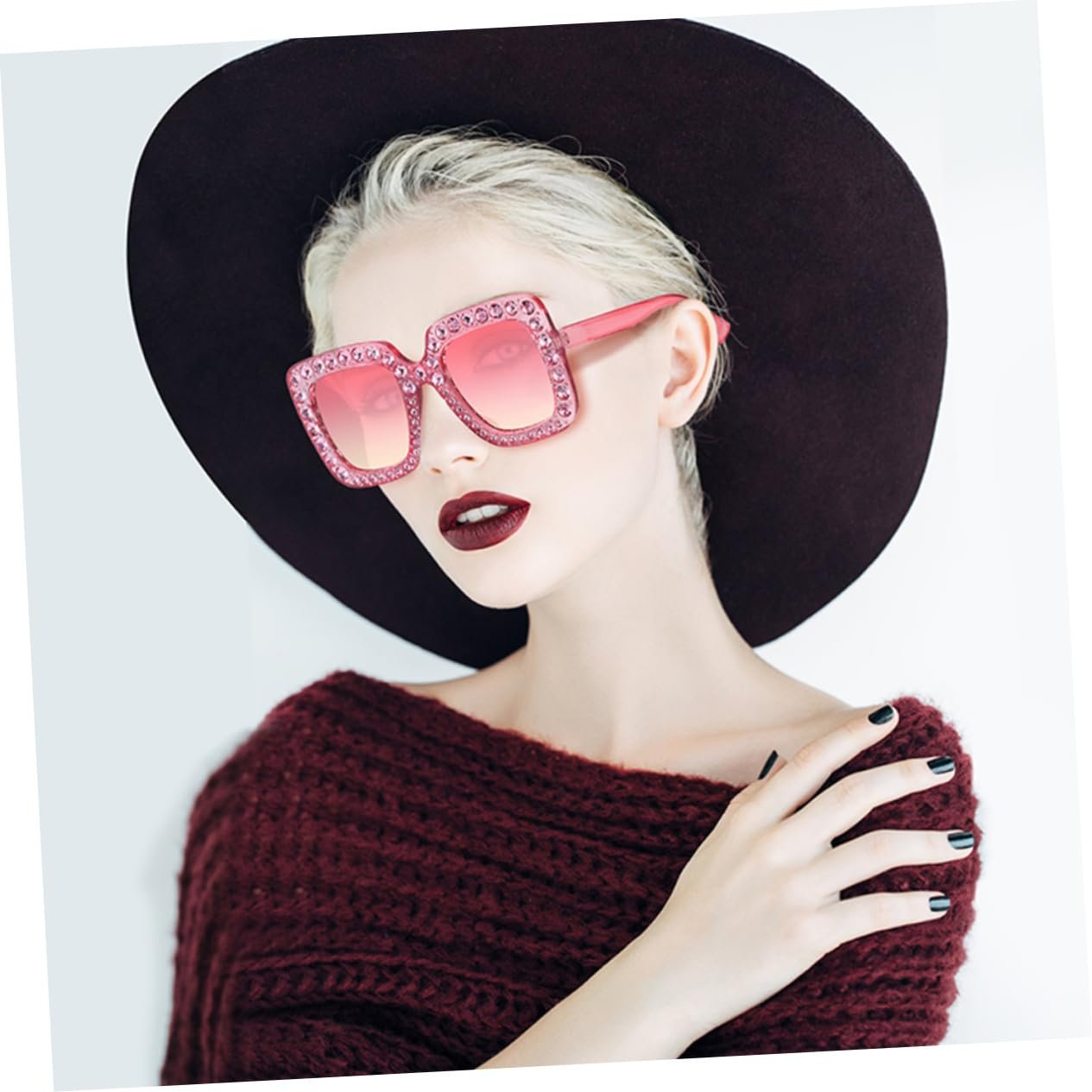 Очки Солнцезащитные Женские PACKOVE Квадратная оправа (6 шт. в упаковке), фото №3