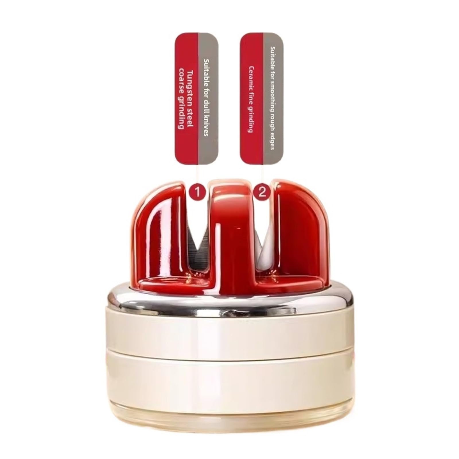 Точильный камень для ножей HJZZQH на присоске Red, фото №3